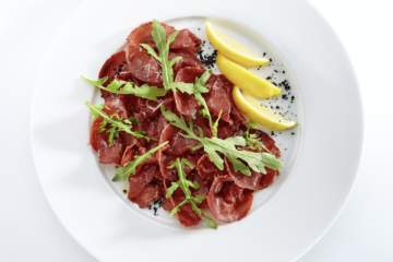 Bresaola con rucola e limone magrella dieta
