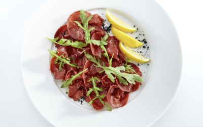 Bresaola con rucola e limone magrella dieta