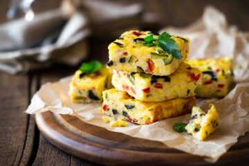 Frittata vegetariana light