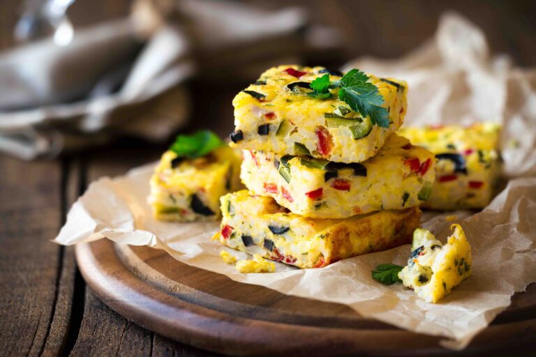 Frittata vegetariana light