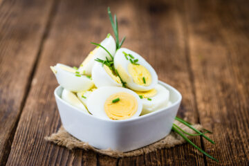 Uova sode ricette per dimagrire