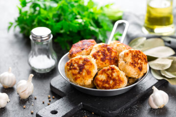 Polpette burger di pesce light